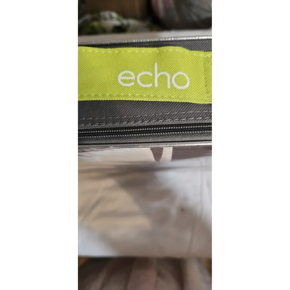 Echodesign  TWIN Size 100 %‎ Cotton Sateen Sheet Set,300tc Ovation Ivory / Black